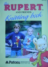 RUPERT BEAR & FRIENDS KNITTING
