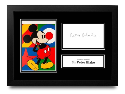 Sir peter blake signed - sir,