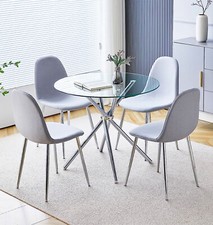 Dining Set, Small Glass Round