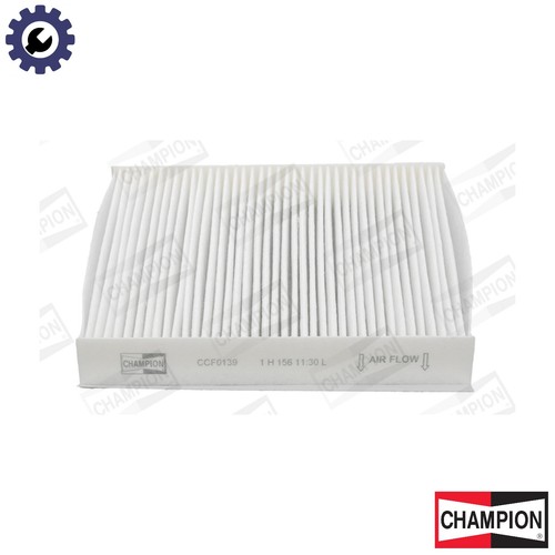 Filter cabin air - air, ccf0139