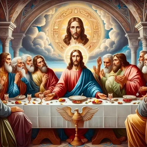 Dinner diamond painting - diamond,