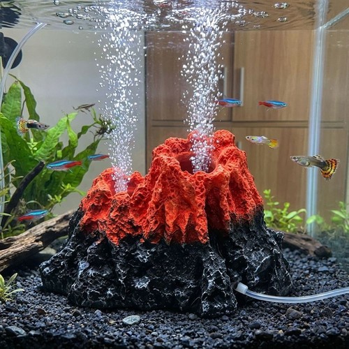 1xaquarium volcano air bubble - 1xaquarium,