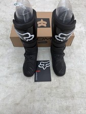 Fox Racing Men's Comp Motorbike Motocross MX Boots Black Size EU48 (INC VAT)