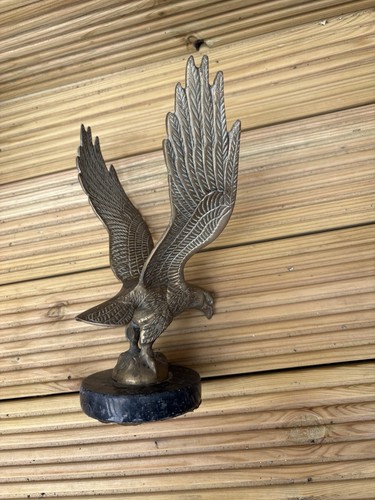 Vintage brass eagle marble - vintage,