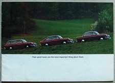 VOLKSWAGEN VW 1600 Car Sales Brochure Aug 1968 #15132729 TL FASTBACK Notchback +