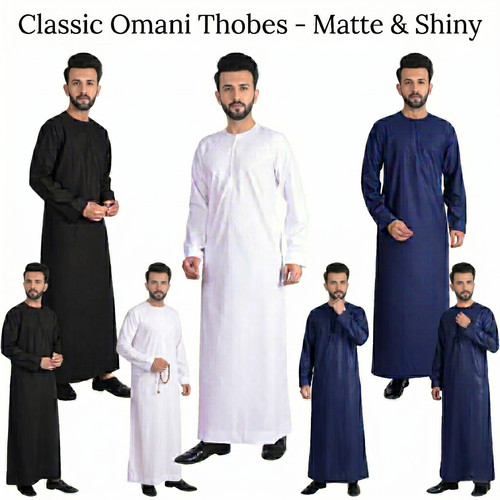 Mens omani jubba thobe - mens, silky