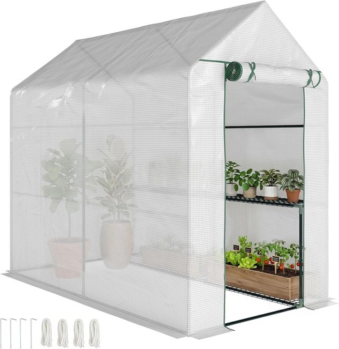 Outsunny walk greenhouse - walk, in