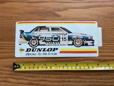Rickard Rydell Tim Harvey Volvo 850 saloon BTCC sticker Dunlop Q8 Oils