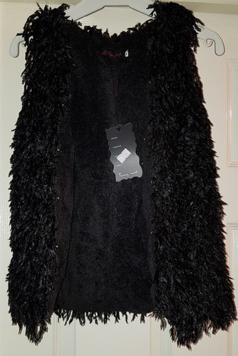Girls kids gilet faux - girls,