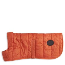 Barbour Baffle Quilted Dog Coat Ginger