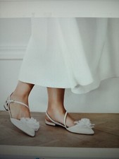 L.K Bennett Wedding Shoes Cari bridal by Jenny Packham & Kate Middleton EU37 UK