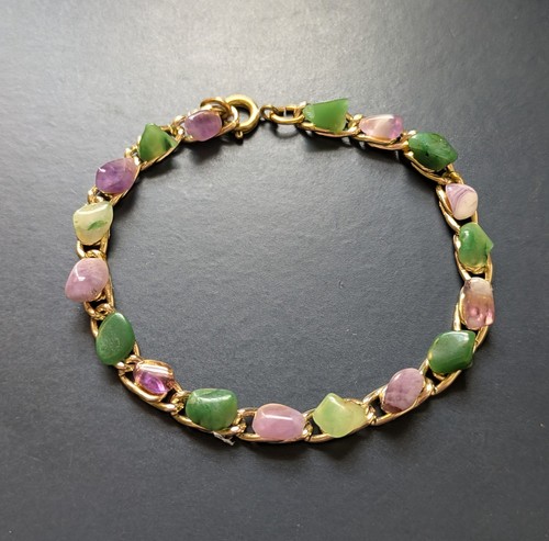 Semi precious amethyst vintage - semi,
