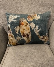 Beautiful Voyage Maison Koi Fish Cushion - 55cms x 44cm
