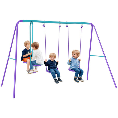 Kids swing set swings double - kids,