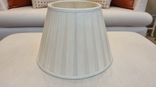 John Lewis ORATORIO Cream 100% Pure Silk Pleated Lampshade 35cm/14in RRP £55.00