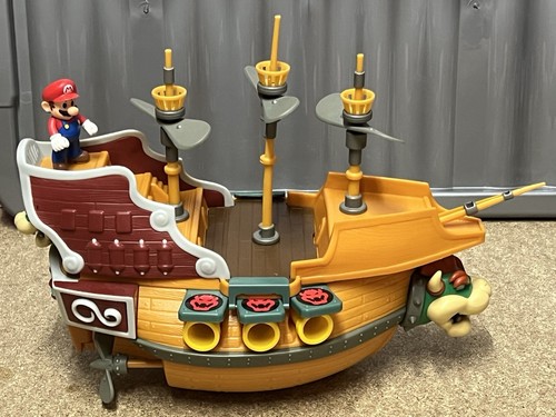 Super mario bowser - mario, airship