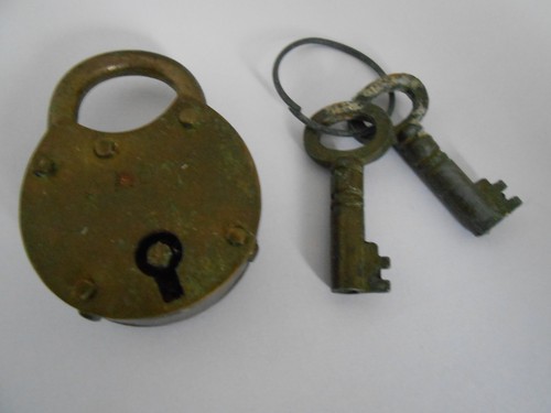 Vintage padlock nabic with - nabic, 2