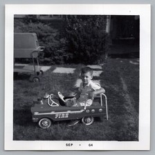 c1964 Fire Engine Pedal  Fire