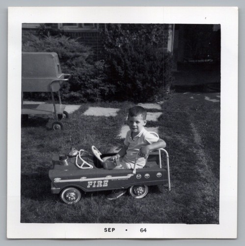 C1964 fire engine pedal - c1964,