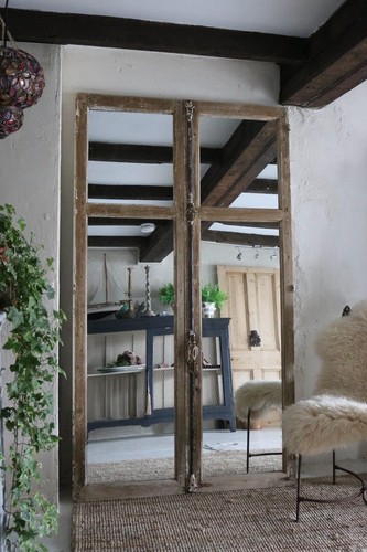 Full length antique - french, oak