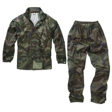 Waterproof Jacket Trouser Army