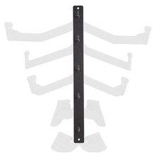 GYM MASTER Wall Mounted Rack Holder for Max Grip Lat Pulldown Handle Soft Grips