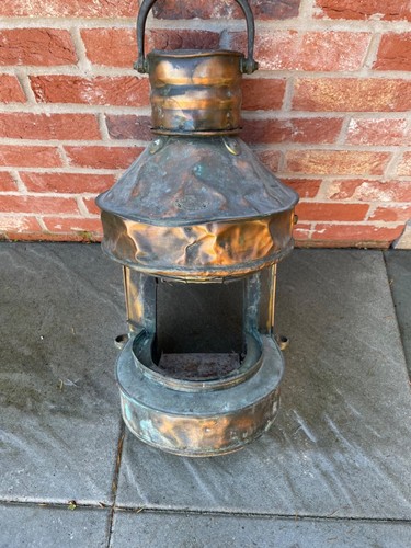 Copper ships port light - port,