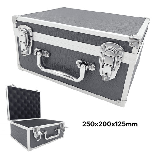 Grey protective flight case - grey,
