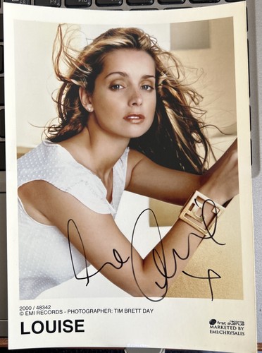 Louise redknapp signed promo - louise,