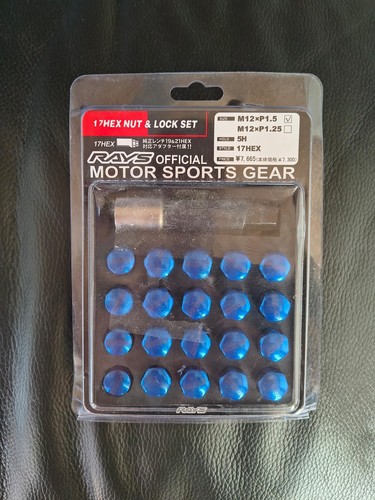 Rays steel wheel nuts lug - steel,