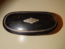 Antique Paper Mache Snuff Box