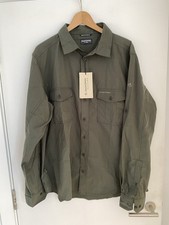 Craghoppers Kiwi LS Shirt Mens XL Cedar Green UPF 50+ Nosi Defence Bnwt