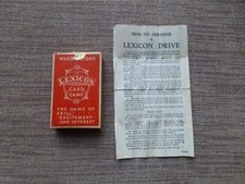 Vintage Waddingtons Lexicon