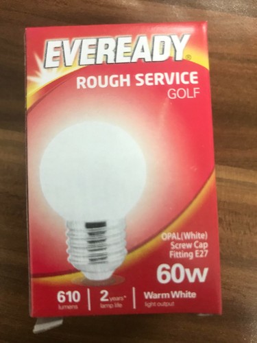 Eveready 60w e27 - e27, opal