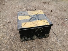 British Army Metal Tool Box