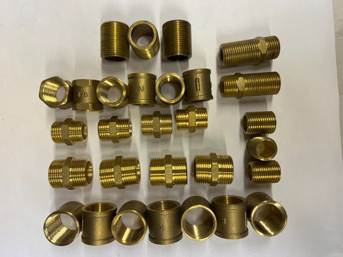 Sockets nipples in brass - sockets,
