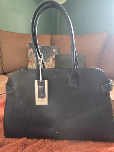 Radley black medium shoulder - radley,
