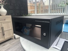 4u Data AV Home Patch Cabinet  19”  lockable key