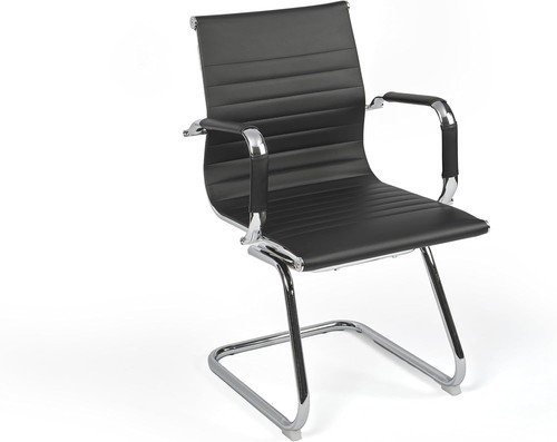 Evre office chrome cantilever - evre,