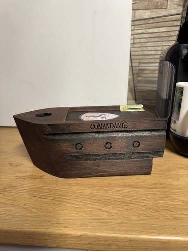 Empty wooden cigar box - cigar,