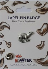 OTTER Lapel Pin Badge, Hand