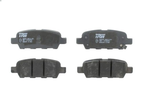 Brake pad set disc - set,, trw