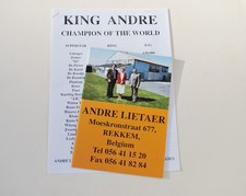  ETIENNE DEVOS & ANDRE LIETAER RACING PIGEONS STUD BOOKS - GEORGE BUSSCHAERT