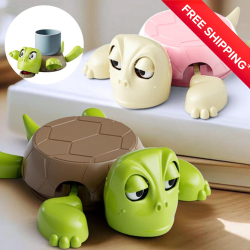 Printed funny turtle - 3d,