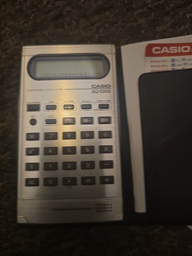 Casio 2000 vintage - casio, aq-2000