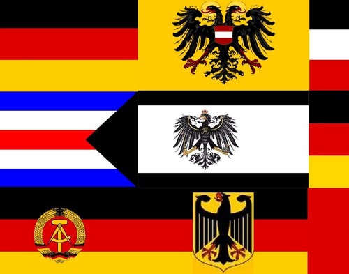 5x2 germany flag east west - 5x2.7,