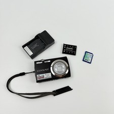 Nikon Coolpix S230 Digital Camera Digicam 10MP Touchscreen Y2K Full Kit 2GB VGC