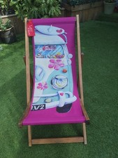 LAZY DAYS HARDWOOD DECK CHAIR.