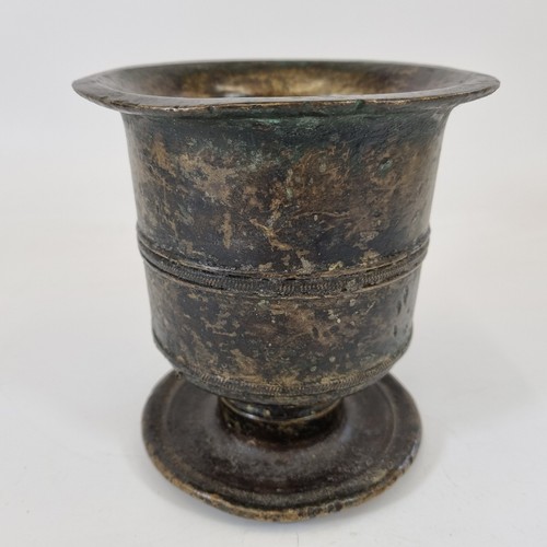 Antique 18thc bronze pedestal - antique,