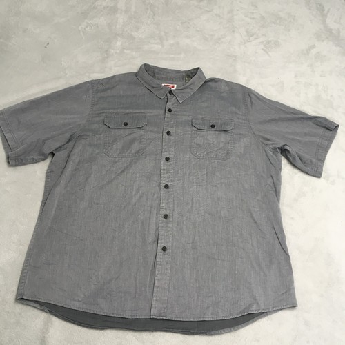 Wrangler shirt mens 2xl grey - wrangler,